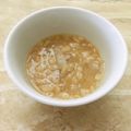 uguisumam's cooksnap of when they made 豚肉と玉葱、揚げ玉の味噌汁.