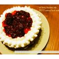 ぷるぷるわんこ's cooksnap of when they made 簡単手抜きベリーチョコレートケーキ.