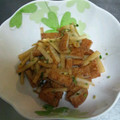 エルもん's cooksnap of when they made 大根とさつま揚げの炒め物.