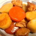 ♥MayLee♥'s cooksnap of when they made ✾里芋と鶏肉のバター醤油煮✾.