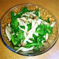 りお♪'s cooksnap of when they made ☆簡単!ほうれん草としめじのおひたし風☆.