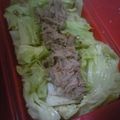 nuka's cooksnap of when they made 【ルクエ】キャベツのペペロンチーノ風.