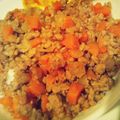 OoCHIHHYoO's cooksnap of when they made そぼろ（玉葱・人参入り）.
