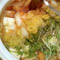 ☆ぽにょ's cooksnap of when they made 我が家の鍋料理スープ.