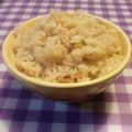 まりまりらむね's cooksnap of when they made ニンニクごろごろ炊き込みご飯.