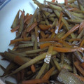 電子音3's cooksnap of when they made BASIC★ごぼうのきんぴら.