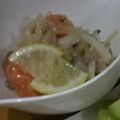 リカつん's cooksnap of when they made 簡単混ぜるだけサーモンマリネ.