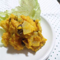 ＢＵＴＴＯＮ3's cooksnap of when they made うちのかぼちゃとりんごのサラダ.