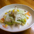 55maru's cooksnap of when they made 白菜とエビの中華クリーム煮.