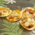 羊めぇめぇ's cooksnap of when they made 餃子の皮でぱりぱりピザ.