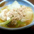 ミニさっちん's cooksnap of when they made かぶと豆腐のそぼろ煮.