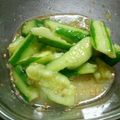 canana's cooksnap of when they made ☆たたききゅうりの中華風☆.