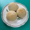 クックあさみちゃん's cooksnap of when they made HB♪牛乳アレルギー☆孫の丸パン.