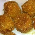 じぇしか・しゃな's cooksnap of when they made とろーり・ほくほく”かぼちゃ”コロッケ.