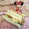 みなみんくっきんぐ's cooksnap of when they made ゆで卵＆納豆マヨサンド♪.