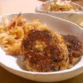 まきーころ's cooksnap of when they made 簡単　照り焼き豆腐ハンバーグ　.