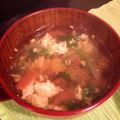 米俵米子's cooksnap of when they made 香菜使いきり　中華風たまごスープ.