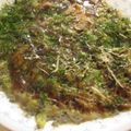 miyuki12's cooksnap of when they made かぶの葉★お好み焼き.