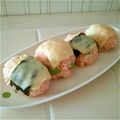 ジョリポン's cooksnap of when they made チーズを乗せた　梅風味たらこおにぎり.