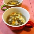 nekoland's cooksnap of when they made ＊体暖まる＾＾もずくスープ＊.