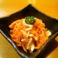 Ｔ，ＳＡＥＫＯ's cooksnap of when they made 茹で鶏と人参のたらこ和え.