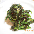 ８るなるな's cooksnap of when they made ほうれん草と海苔のゴマ和え♪.
