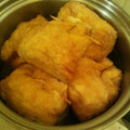 momo1103's cooksnap of when they made たまごin油揚げの煮もの.