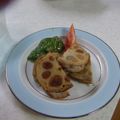 evecooky's cooksnap of when they made 里芋とたらこのレンコンはさみ揚げ.