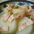 キキママ♪'s cooksnap of when they made 大根とベーコンのあっさり煮.