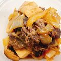 あんまかろん☆'s cooksnap of when they made 玉ねぎたっぷり☆簡単☆牛肉豆腐♪.