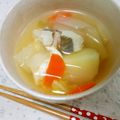 YUKIKI☆'s cooksnap of when they made たらと野菜のスープ.