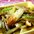 薄荷パン's cooksnap of when they made 茹で牛蒡とちくわの甘醤油炒め.