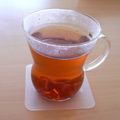 めなよ's cooksnap of when they made 黒糖クランベリー紅茶.