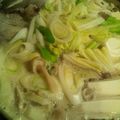 spica3104's cooksnap of when they made あの味が簡単に！「ごま豆乳鍋」.