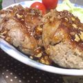 cow★yuki's cooksnap of when they made 低カロリーおかず★あんかけおからハンバーグ.