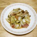 いつぼうママ's cooksnap of when they made 白菜とベーコンの炒め物.
