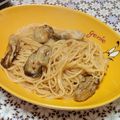 みぃ◇'s cooksnap of when they made 牡蠣のアーリオ・オーリオ・ペペロンチーノ.