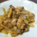 き_の_こ's cooksnap of when they made 鶏肉ときのこのみそだれ炒め.