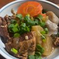☆MARUMARU☆'s cooksnap of when they made とろとろ柔らか♪豚軟骨煮込み.