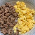 hiromi17's cooksnap of when they made 鶏そぼろ丼.