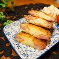 bobitin's cooksnap of when they made ポテサラＩＮ！ハムカツ☆.