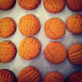 hereismiho's cooksnap of when they made ピーナッツバタークッキー。.