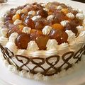もも★ゆみ's cooksnap of when they made 巨峰のデコレーションケーキ.