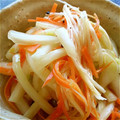 kuragenoie's cooksnap of when they made 白菜と人参の甘酢漬.