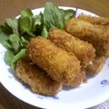 framboise⁂'s cooksnap of when they made チーズINちくわフライ✿ブラックペッパー.