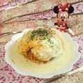 みなみんくっきんぐ's cooksnap of when they made とろけるクリームオムライス.