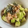 azbjbn's cooksnap of when they made アボカド納豆そば.