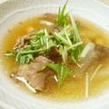 ruruyun's cooksnap of when they made さっぱり、おいしい「牛肉のおつゆ」.