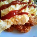 のぞみぞの's cooksnap of when they made ふんわり♪卵のっけオムライス.
