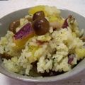 ゆうたま's cooksnap of when they made 秋の緑茶飯。.
